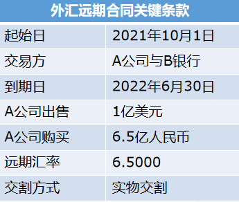 远期外汇套期保值(远期外汇套期保值例子)